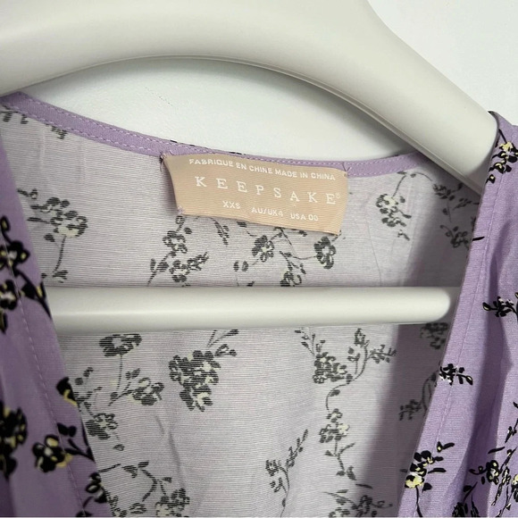 Keepsake Secure Midi Dress  Lilac size 00 - Picture 8 of 10